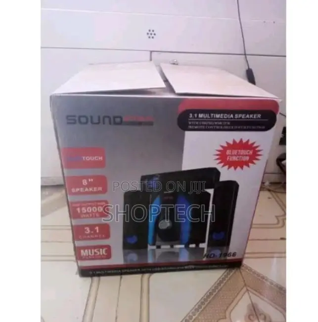 3.1 Ch Sound Star 1966 Multimedia Speaker System.