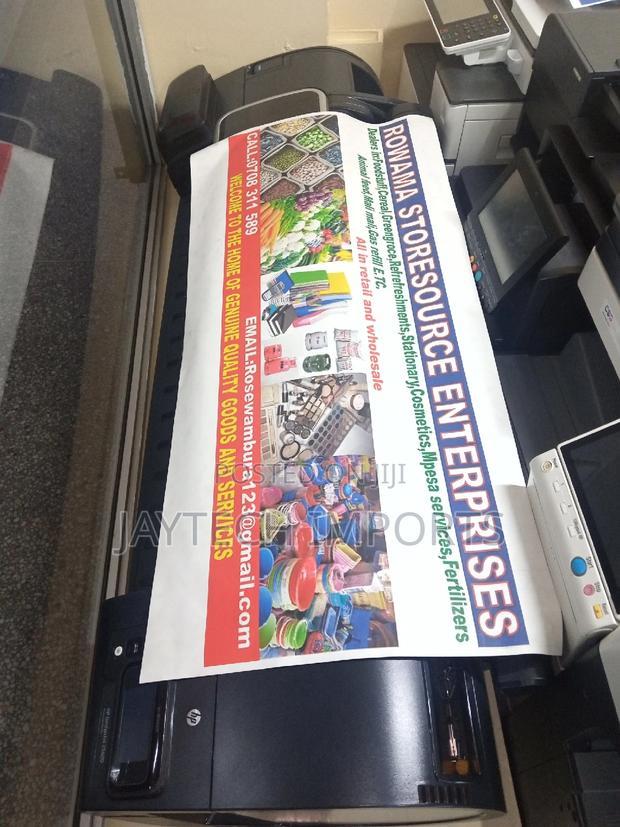 Hp Large Format Printer Machine - main view