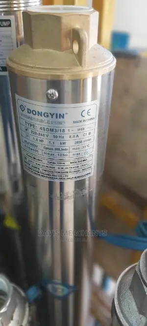 Dongyin 1.5 HP Submersible Water Pump