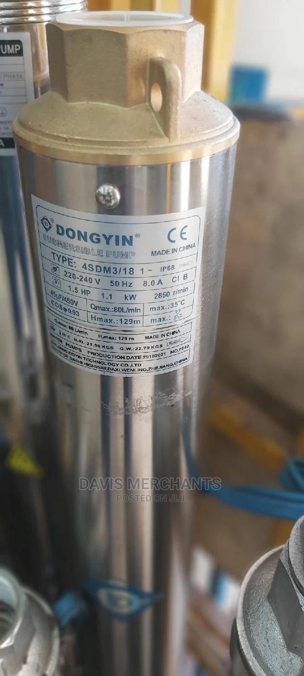 Dongyin 1.5 HP Submersible Water Pump - main view