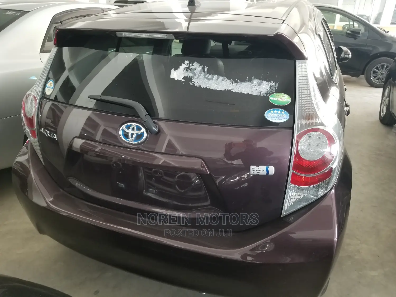 Toyota Aqua 2014 Purple