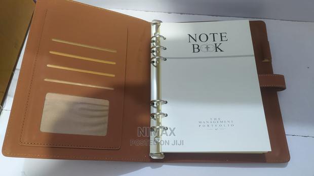 A5 Executive Personal Organiser Black/Brown - thumbnail 4