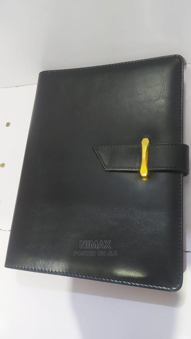 A5 Executive Personal Organiser Black/Brown - thumbnail 2