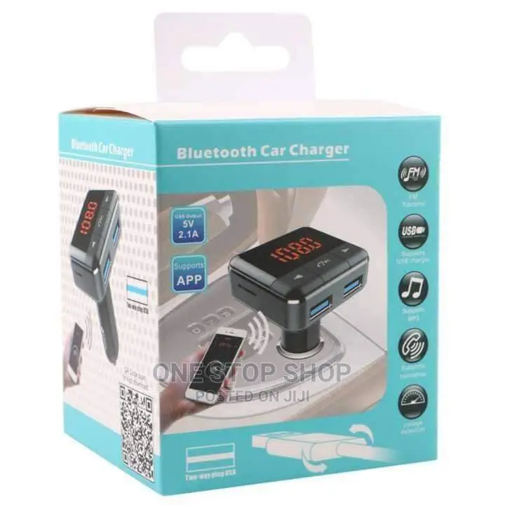 Wireless Bluetooth Handsfree Car Kit Fm Transmitter