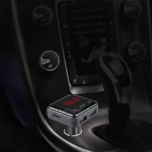 Wireless Bluetooth Handsfree Car Kit Fm Transmitter