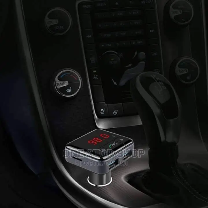 Wireless Bluetooth Handsfree Car Kit Fm Transmitter