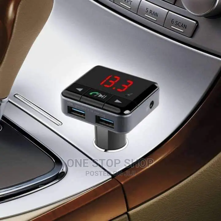 Wireless Bluetooth Handsfree Car Kit Fm Transmitter