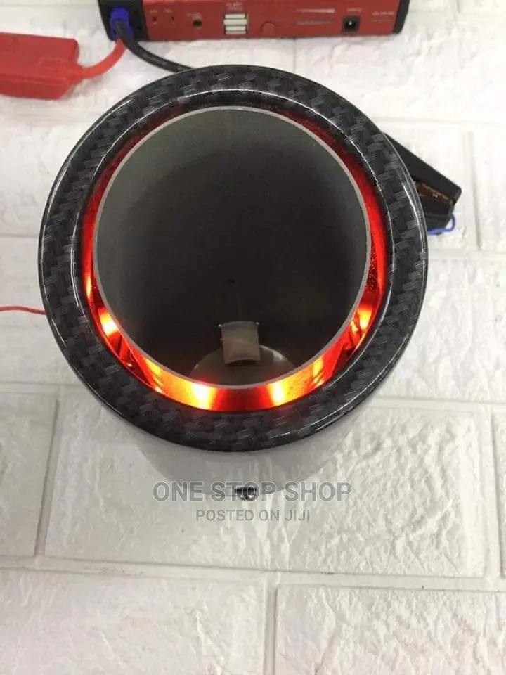 Carbon Fiber Luminous Tail Throat Led Lights Exhaust