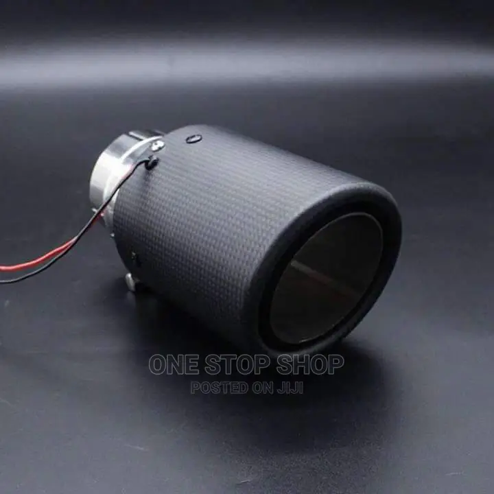 Carbon Fiber Luminous Tail Throat Led Lights Exhaust