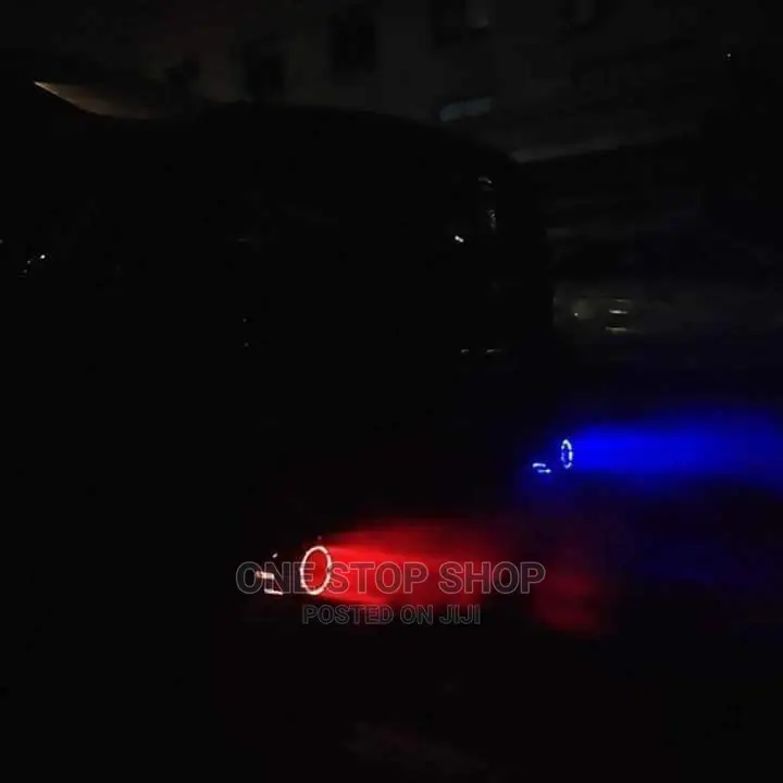 Carbon Fiber Luminous Tail Throat Led Lights Exhaust
