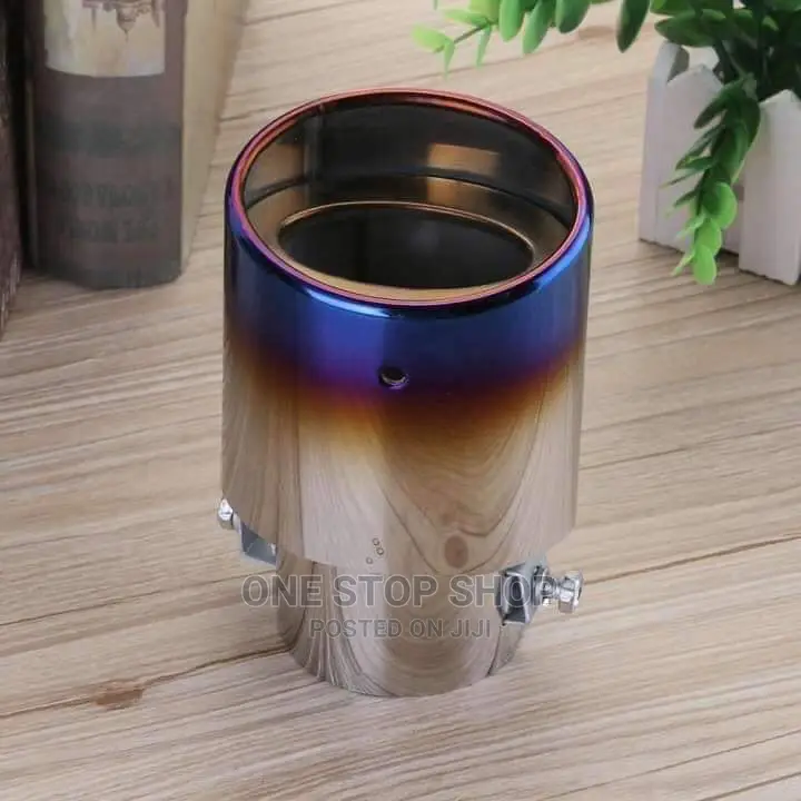 Universal Stainless Steel Rear Round Exhaust Pipe Tail Tip