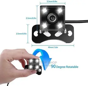 170° Night Vision Hd Waterproof Car Rear View Reverse Camera