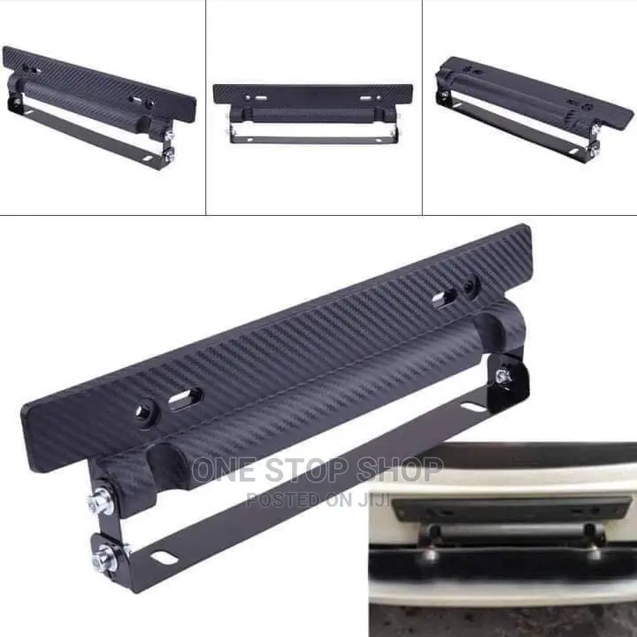 Adjustable Car Universal License Plate Holder Frame Bracket