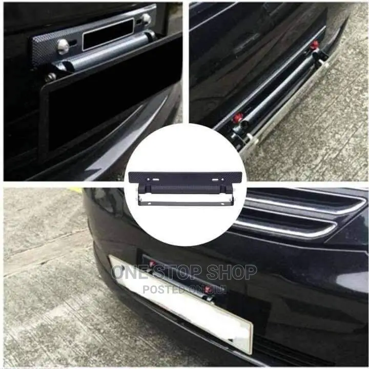 Adjustable Car Universal License Plate Holder Frame Bracket