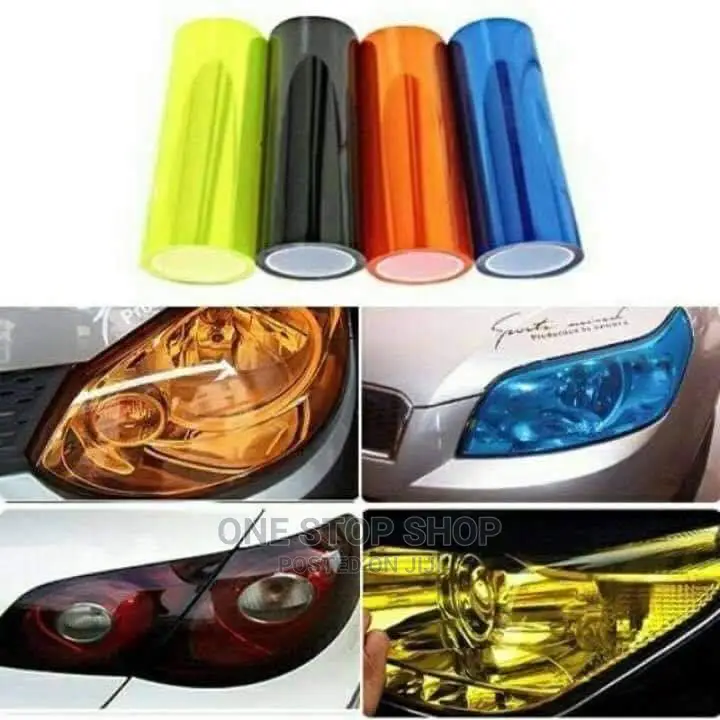 2 Meters Headlight Tint Film Different Colors