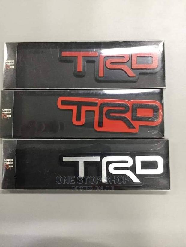 TRD Emblem Steel Logo - thumbnail 2