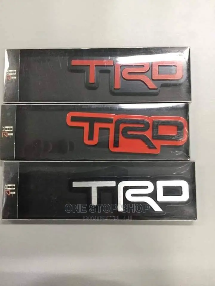 TRD Emblem Steel Logo