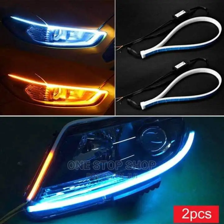60cm Soft Led Strip Car Daytime Lights Turnal Signal Lamp