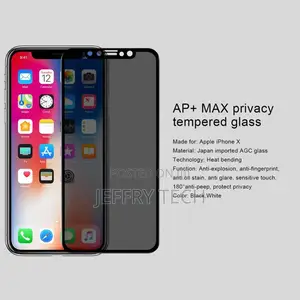 Anti-Spy Full Hard Glass on the for iPhone XR iPhone 11 Pro