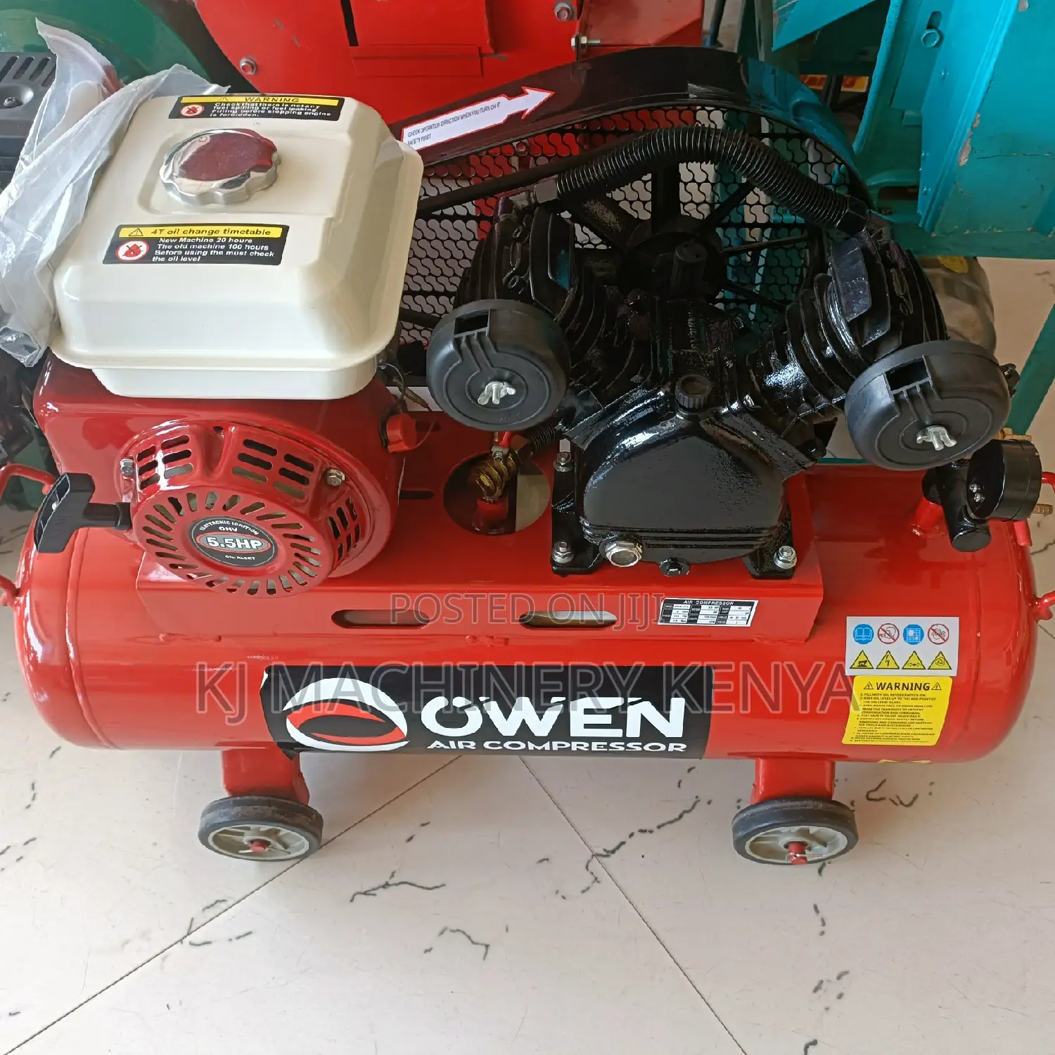 60litres Petrol Powered Air Compressor