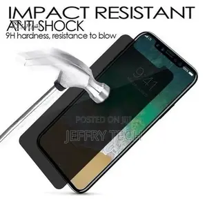 9H HD Privacy Screen Protector for iPhone X Xs Xr 8/7/6/6s P