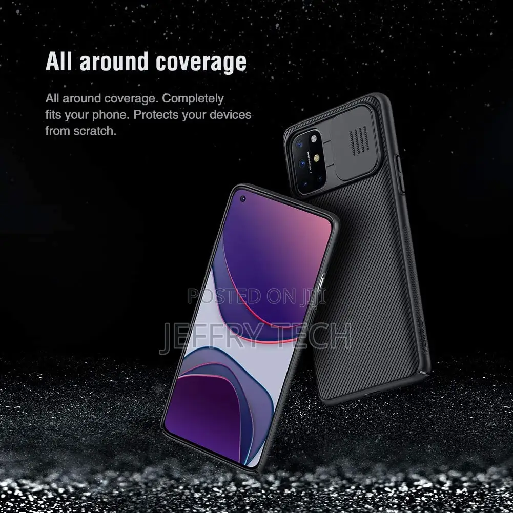 Nillkin Oneplus 8T Case, Camshield Series Case With Slide Ca