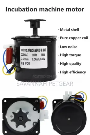 Synchronous Motor for Shawarma Grill Egg Incubator Turning