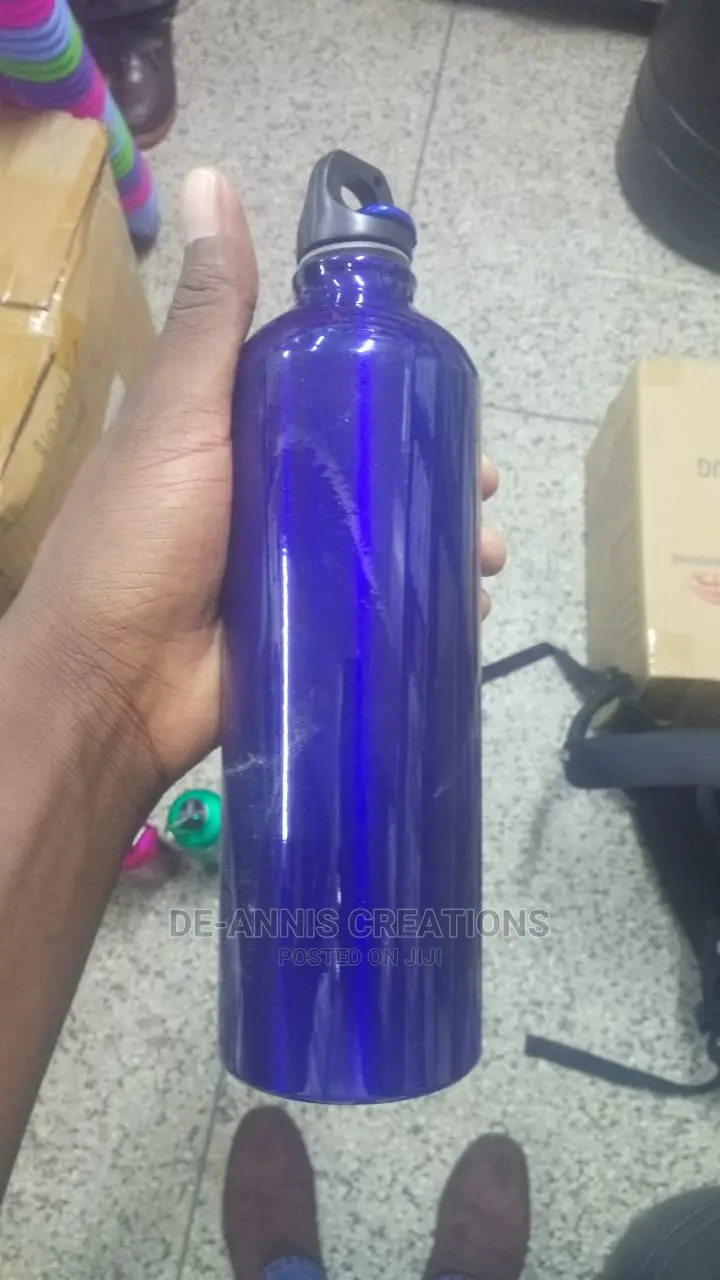 Blue Branded Water Bottle