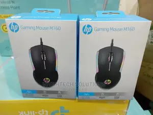 HP USB Gaming Mouse M160 Black Rgb Light 7zz79aa