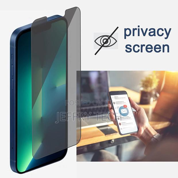 2pack Privacy Screen Protector for iPhone 13 Pro Max[6.7 Inc - thumbnail 3