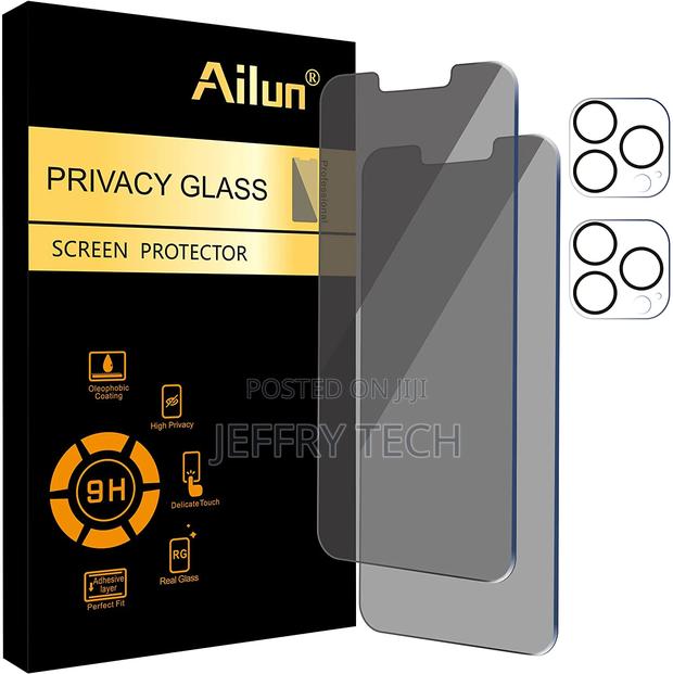 2pack Privacy Screen Protector for iPhone 13 Pro Max[6.7 Inc - main view