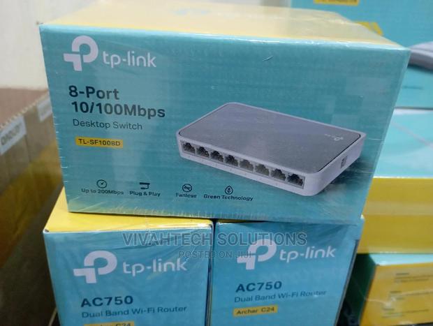 Tp-Link 8-Port Tl-Lsmbps Desktop Switch - main view