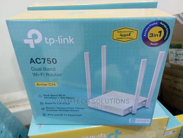 Tp Link AC750 Dual Band Wi-Fi Router ARCHER C24