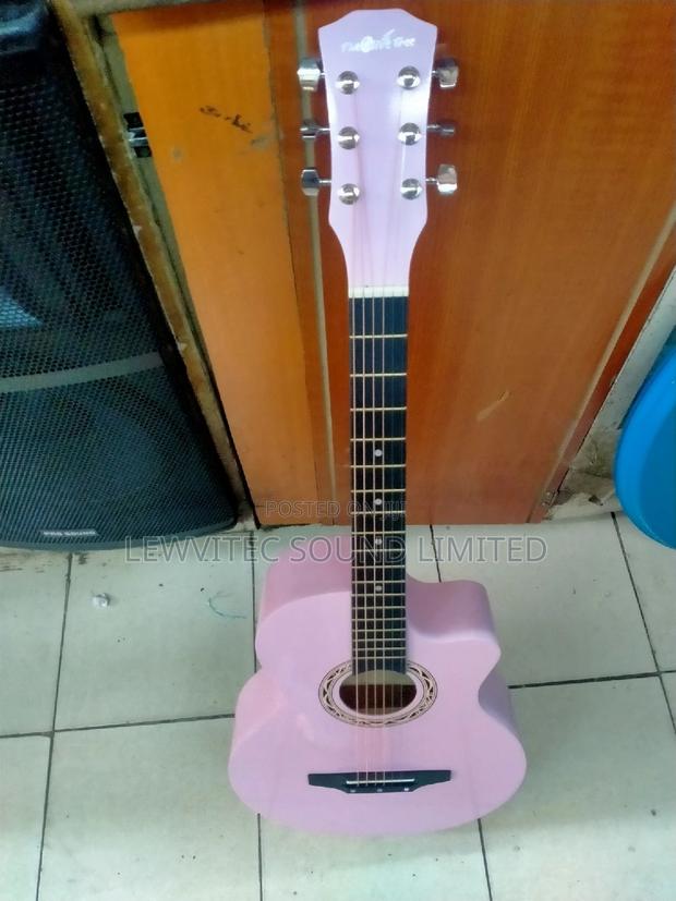 Olive Tree Acoustic Guitar - main view