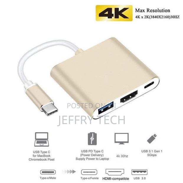 Adapter USB Type C Hub Hdmi-Compatible 4K Support Samsung D - main view