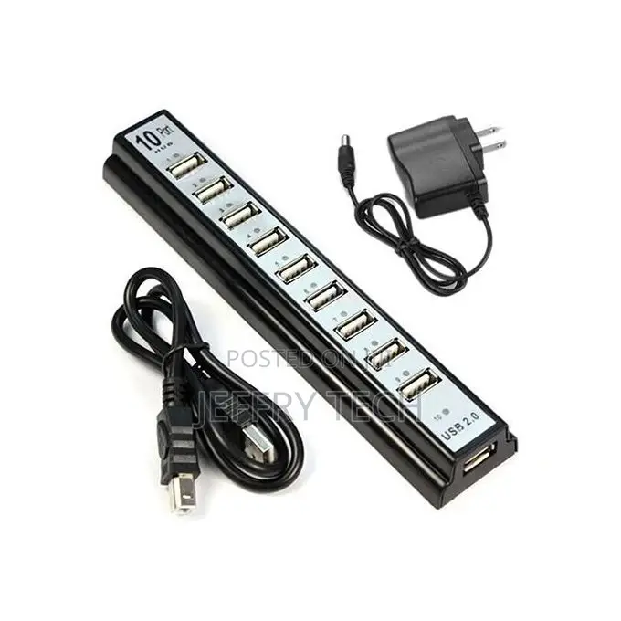 10port Adapter USB Hub Support