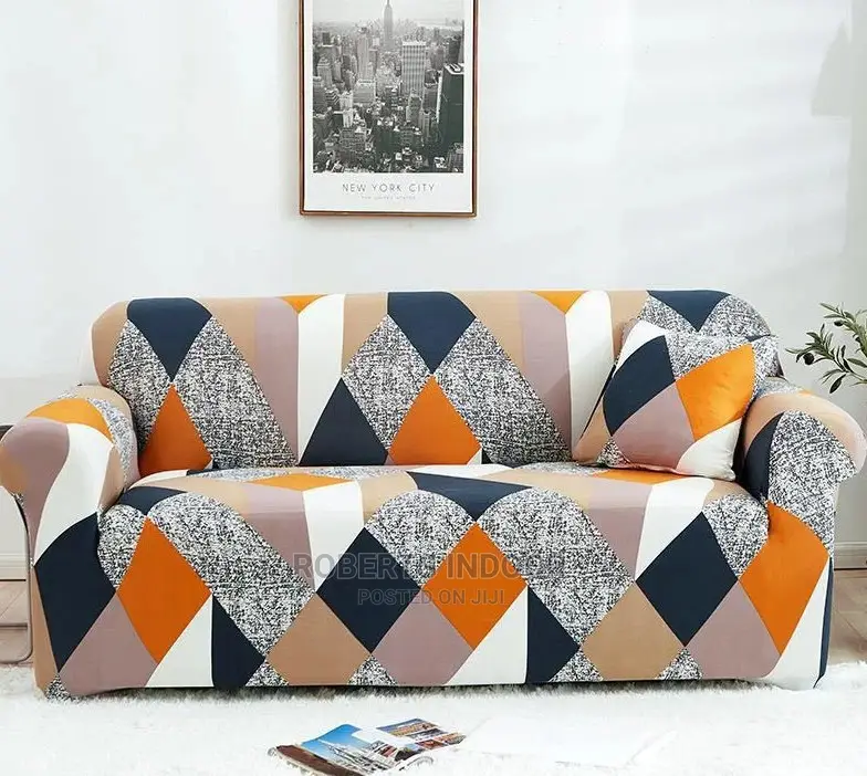 2 Sitter Printed Sofa Cover