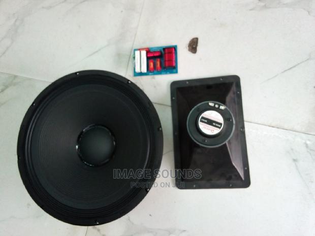 Tweeter and Crossover and Speaker - main view