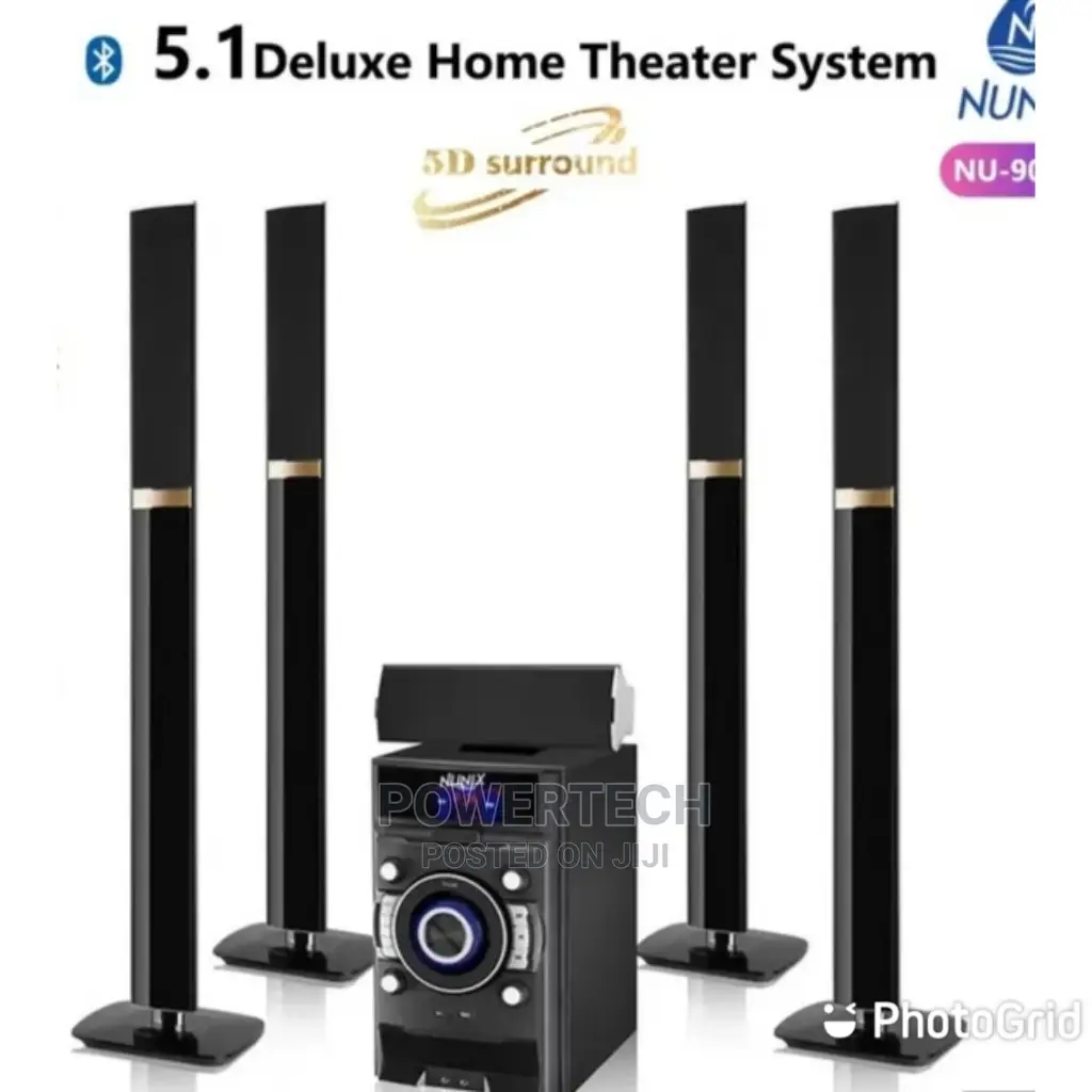 5.1 Nunix Home Theater System -30000watts 9090A
