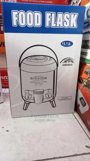 Food Flask 9.5 L (2 Taps)