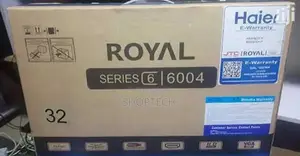 Royal 32 Inches Android Frameless Tv.