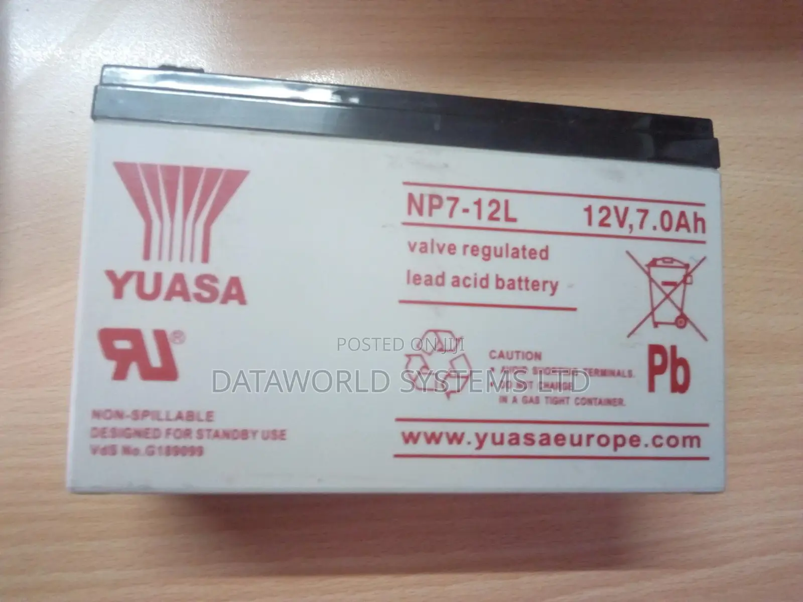 Yuasa 12v 17ah Lead Rechargeable Battery
