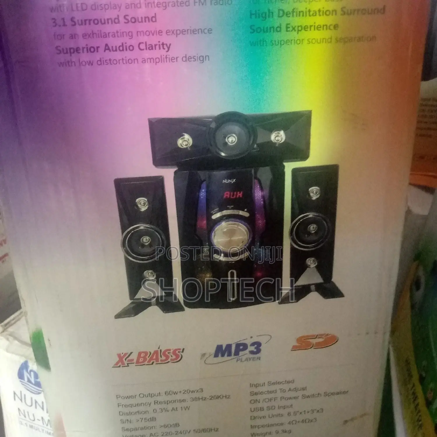 Multimedia Speaker System 3.1, S5