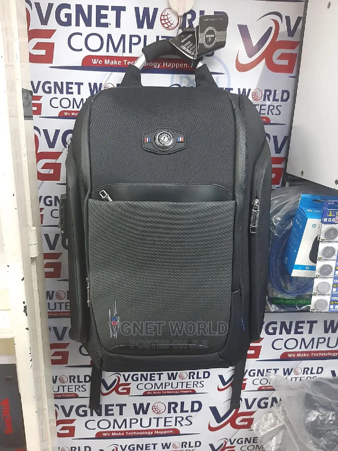 Unique Laptop/Backpack Bags With Lock for Travel or School.