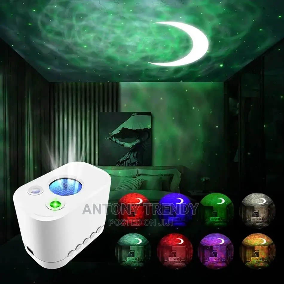 Nebula Starry Sky Projection Lamp Indoor Lighting USB Moon