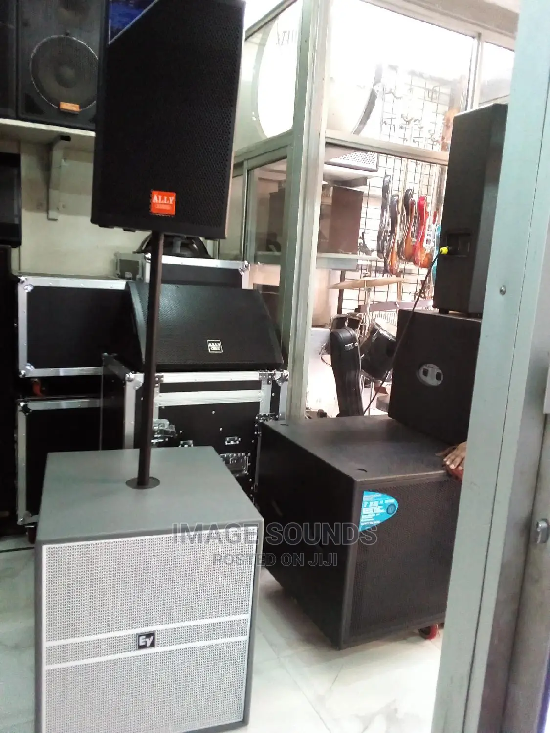 Set of Mid Speaker and Bass