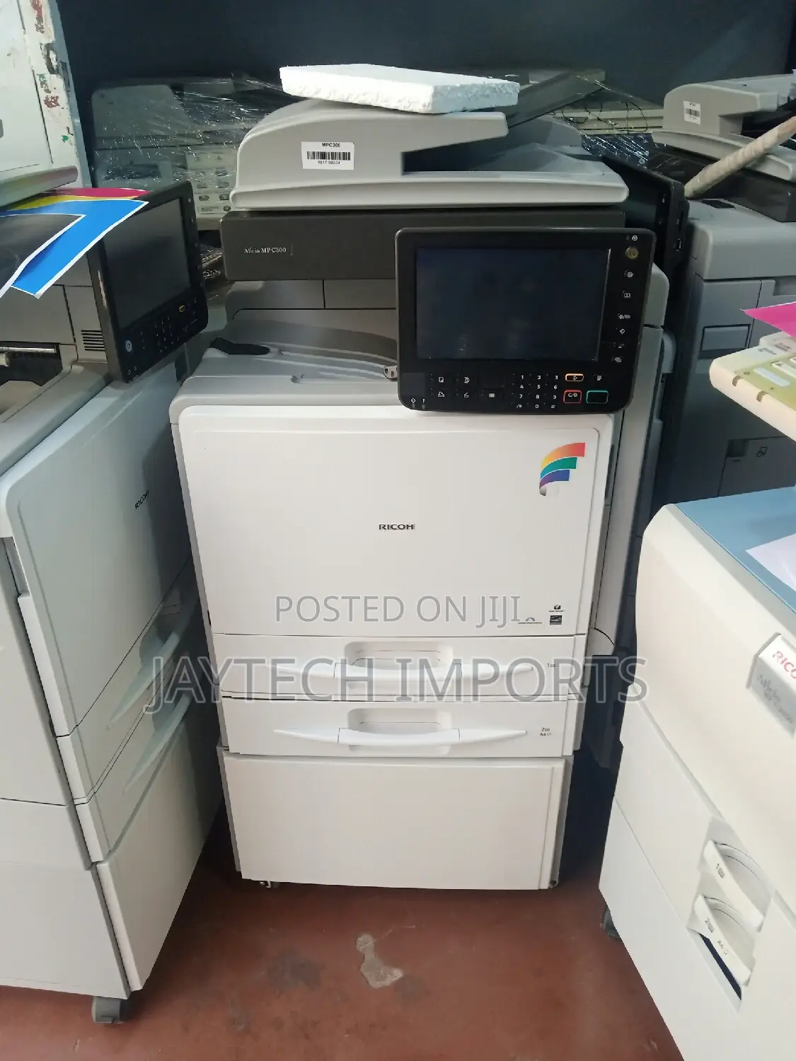 Heavy Ricoh Aficio Mp C 300 Colour Printer