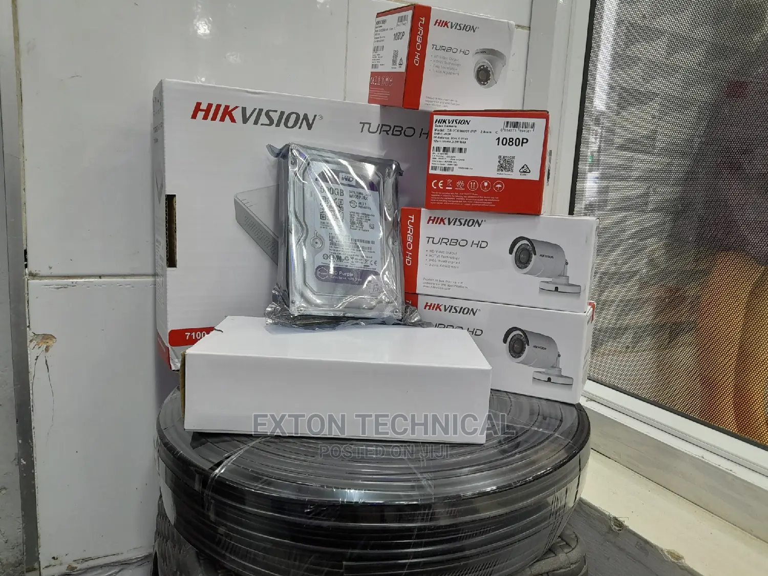 4cameras Hikvision Fullkit