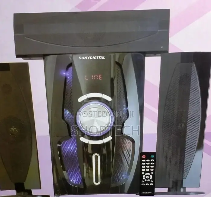 3.1ch Sony Digital Woofer 1067 Multimedia System.