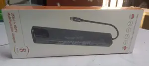 8 in 1 Mac Multi Functional Type C to HDTVI USB LAN
